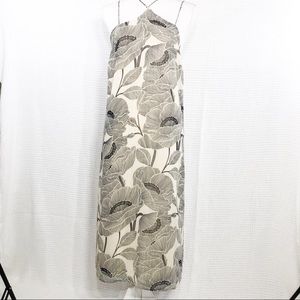 Stitch & Feather Floral Strappy Maxi Dress   G112